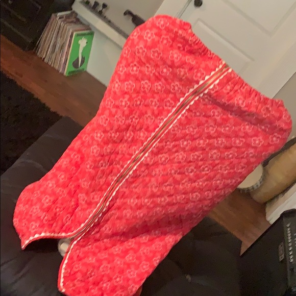 Vintage Evelyn Pearson long quilted skirt size 10 - Picture 3 of 7